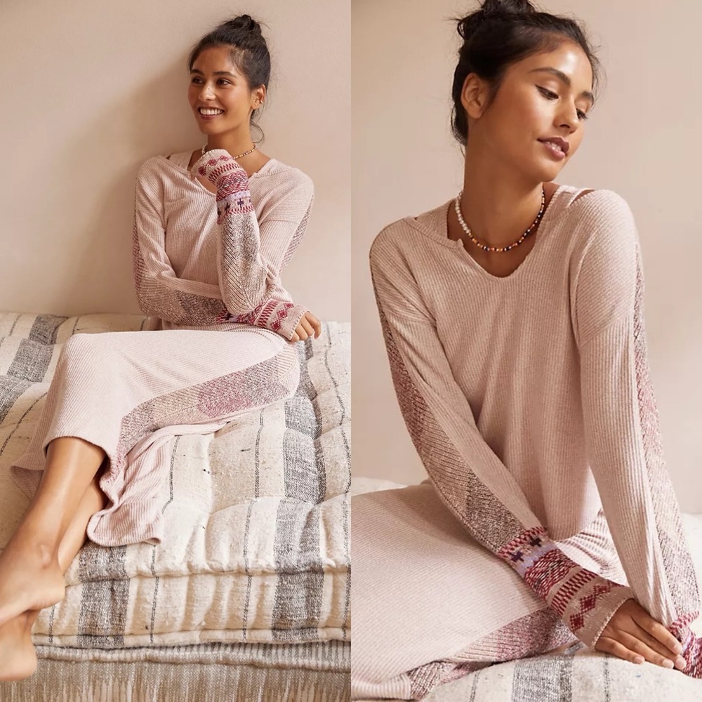 NWT Anthropologie Daily Practice Cozy Knit Lounge Set